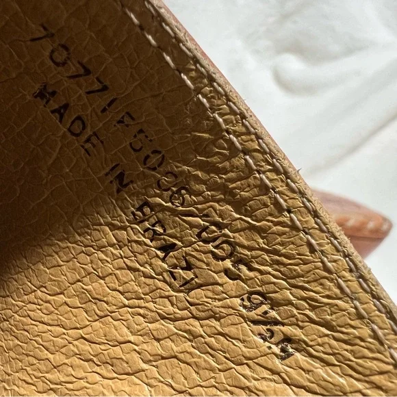 Frye Charlotte Ring Brown Red Platform Clog Mule Women Heel Size 9.5 M - Picture 10 of 10